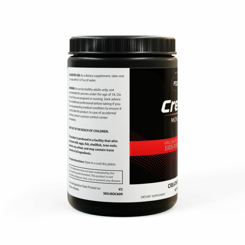 Creatine Monohydrate Supplement (300g, 10.58oz) - Image 2