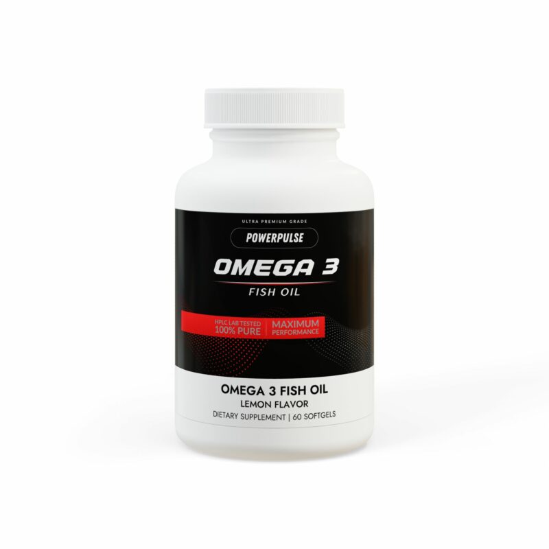 Omega 3 Fish Oil Supplement (60 Softgels)