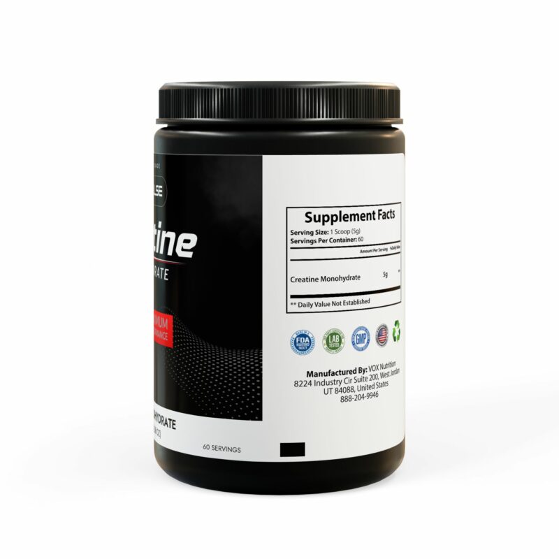Creatine Monohydrate Supplement (300g, 10.58oz) - Image 3