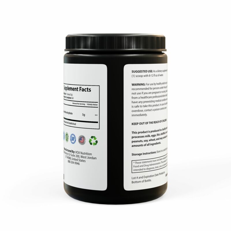 Creatine Monohydrate Supplement (300g, 10.58oz) - Image 4
